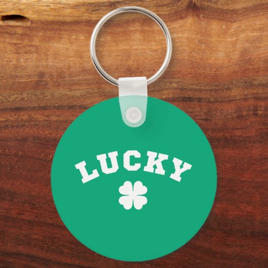 Lucky Clover St. Patricks Day キーホルダー (正面)
