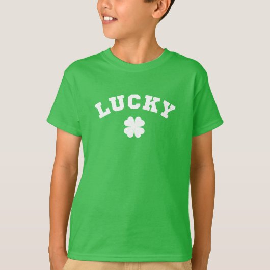 Lucky Clover St. Patricks Day Tシャツ (正面)