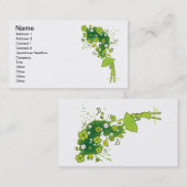 Lucky_Clovers 名刺 (正面/裏面)