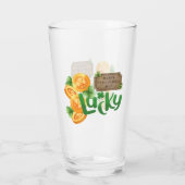 Lucky Coin Glass Cup タンブラーグラス (裏面)