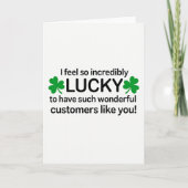 Lucky Customers Appreciation Card カード (正面)