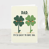 Lucky Dad Love Card カード (正面)