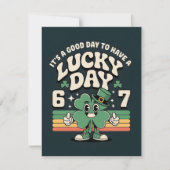 Lucky Day 67 Shamrock Kids Party Card シーズンカード (正面)
