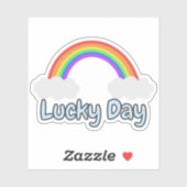 Lucky Day Rainbow St Patrick's Day シール (シート)