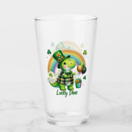 Lucky Dino St. Patrick’s Day Drinking Glass タンブラーグラス
