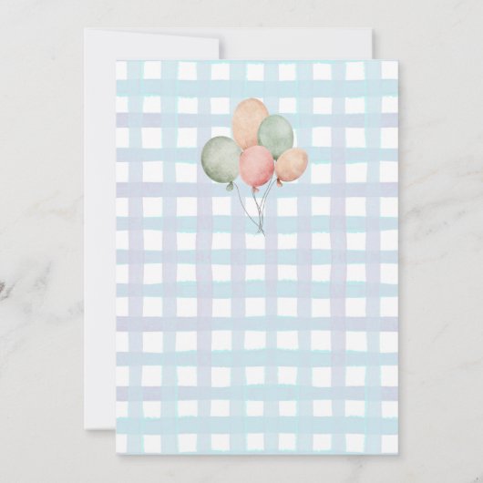 Lucky Duck Birthday Invitation for Any Age 招待状 (裏面)