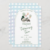 Lucky Duck Birthday Invitation for Any Age 招待状 (正面/裏面)