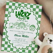 Lucky Dude Baby Shower Invitation 招待状