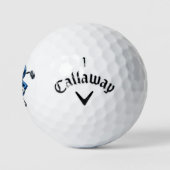 Lucky Eight Callaway Golf Warbird Golf ゴルフボール (ロゴ)