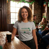 Lucky Enough Shamrock St. Patrick's Day Tシャツ