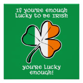 Lucky enough to be Irish ポスター (正面)