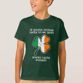 Lucky enough to be Irish Tシャツ (正面)