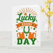 Lucky Every Day Card カード (黄色い花)