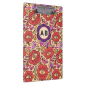 Lucky Eye Floral Pattern クリップボード (右)