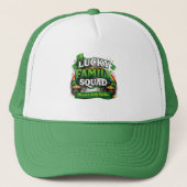 Lucky Family Squad Irish Shamrock St Patrick’s Day キャップ (正面)