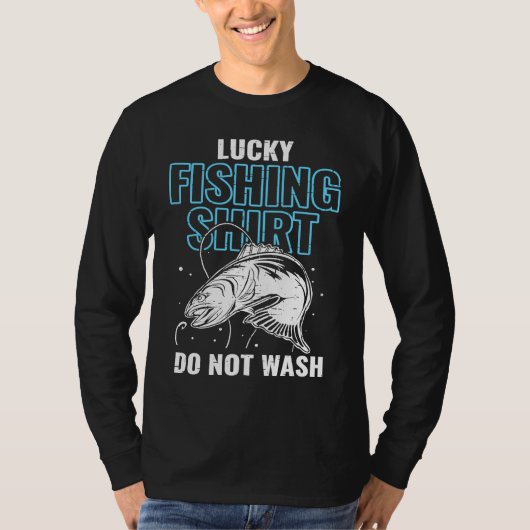 Lucky Fishing for Fish Hunter and Fisherman 17 Tシャツ (正面)