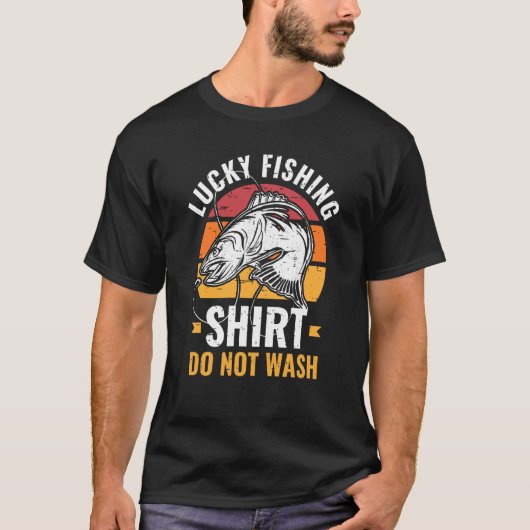 Lucky Fishing for Fish Hunter and Fisherman 20 Tシャツ (正面)