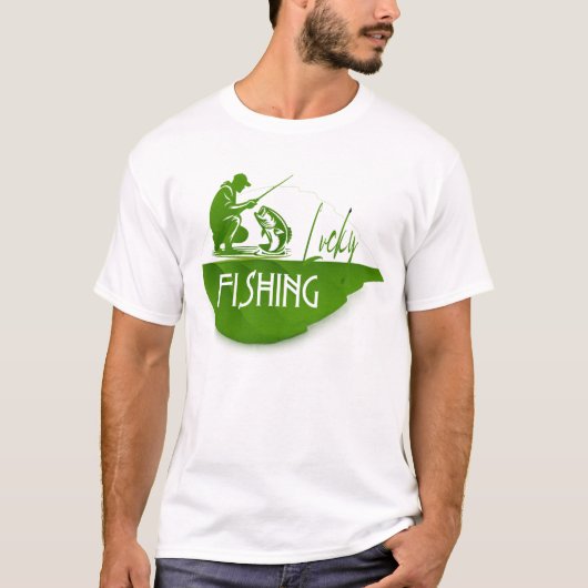 Lucky Fishing T-Shirt Tシャツ (正面)