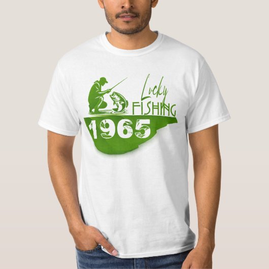 Lucky Fishing Vintage 1965  Tシャツ (正面)