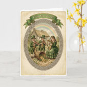 Lucky Folk Music Scene Card カード (黄色い花)