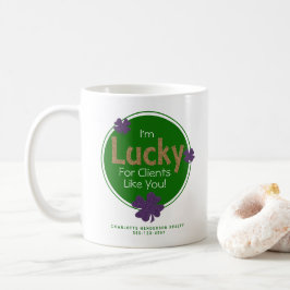 Lucky For Clients Like You St. Patrick's Day コーヒーマグカップ