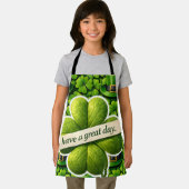 Lucky for leaf clover Saint Patrick's Day Patrick' エプロン (インサイチュ)