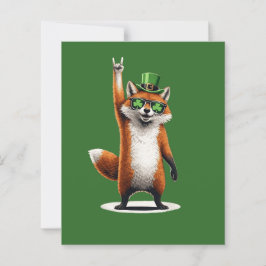 Lucky Fox Shamrock Sunglasses St Patrick's day