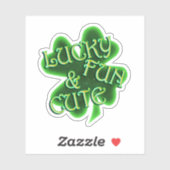 Lucky Fun Cute St. Patrick's Day シール (シート)