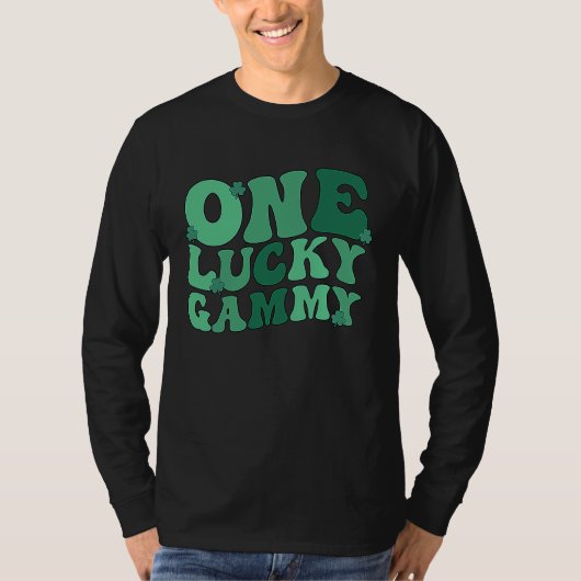 Lucky Gammy Grandmother St Patrick's Day Gammy Gra Tシャツ (正面)