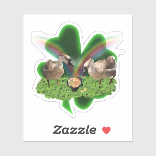 Lucky Geese St. Patrick's Day シール (シート)