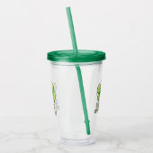 Lucky Girl Clover St. Patrick's Day アクリルタンブラー (左)