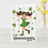 Lucky Girl Fun Time Card カード (黄色い花)