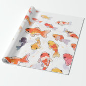 Lucky Goldfish Wrapping Paper ラッピングペーパー (アンロールド)