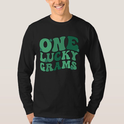 Lucky Grams Grandmother St Patrick's Day Grams Gra Tシャツ (正面)
