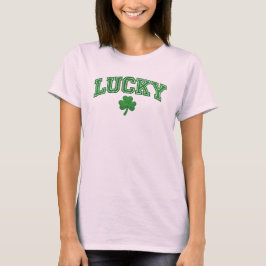 Lucky Green Shamrock Classic with Custom name Tシャツ