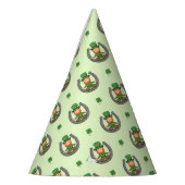 Lucky Green Vibes パーティーハット (左)