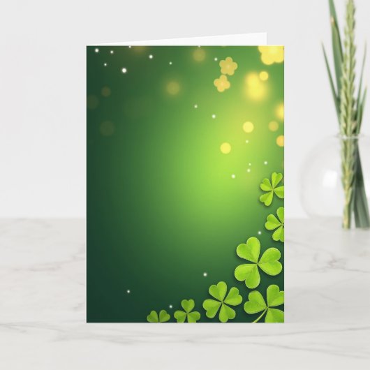 Lucky Greens Spring Time Card カード (正面)