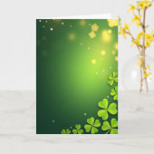 Lucky Greens Spring Time Card カード (黄色い花)