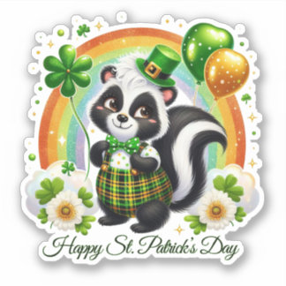 Lucky Happy St. Patrick’s Day Sticker シール