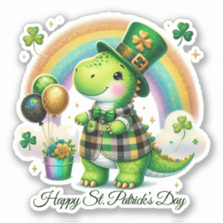 Lucky Happy St. Patrick’s Day Sticker シール