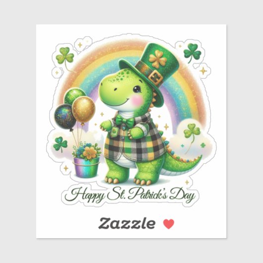 Lucky Happy St. Patrick’s Day Sticker シール (シート)