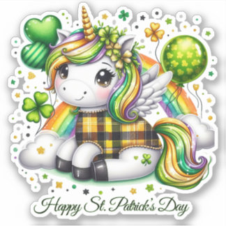 Lucky Happy St. Patrick’s Day Sticker シール