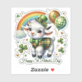 Lucky Happy St. Patrick’s Day Sticker シール (シート)