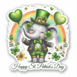 Lucky Happy St. Patrick’s Day Sticker シール