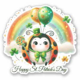 Lucky Happy St. Patrick’s Day Sticker シール