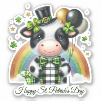 Lucky Happy St. Patrick’s Day Sticker シール