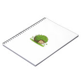 Lucky Hedgehog St.Patrick's Day ノートブック (左側)