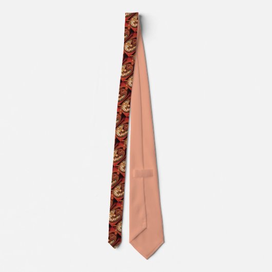 Lucky horseshoes trendy smart ネクタイ (裏面)