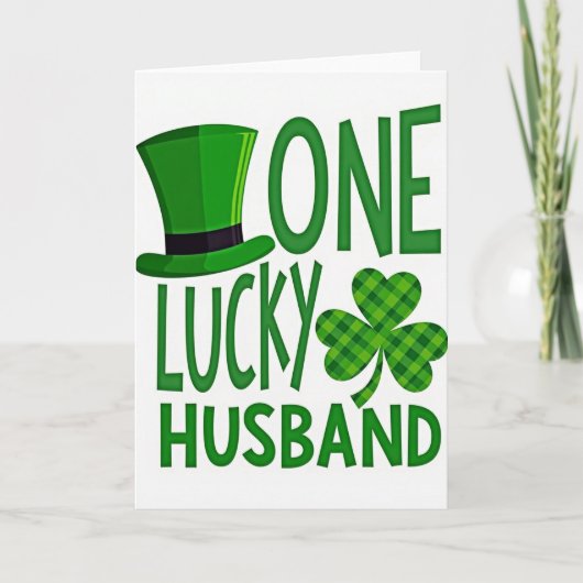 Lucky Husband Green Art Card カード (正面)