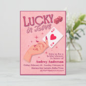 Lucky in Love  Bachelorette  招待状 (スタンド正面)